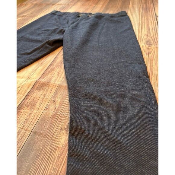 Wonder Nation Girls Plus 14/16 Leggings, Faux Denim - Picture 2 of 5